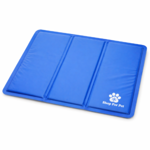 Self Cooling Pet Mat for Dogs & Cats, Non-Electric Cooling Pad, Blue